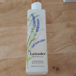 Crabtree and Evelyn bath and shower gel